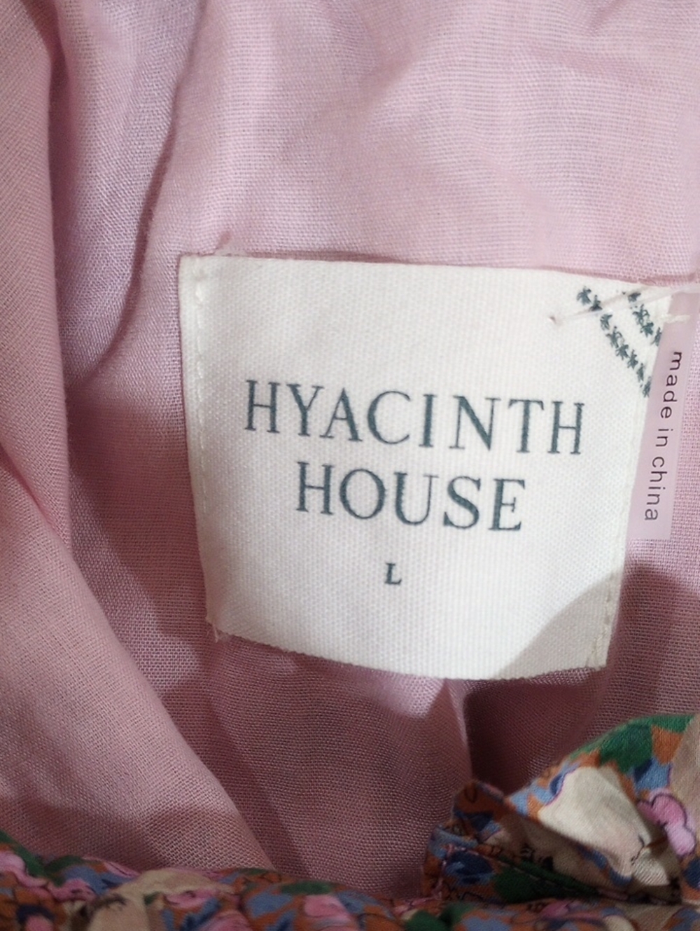 Hyacinth House By Tuckernuck Louisa Ditsy Floral Dress, Size L - Picture 7 of 11